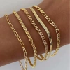 The new alloy combination bracelet and foot accessory six-piece set for cross-border trade is selling well Item Picture